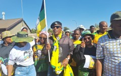 Sexwale campaigning for the ANC