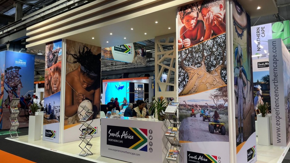 A SA Tourism display for the Northern Cape. Facebook/Department of Tourism
