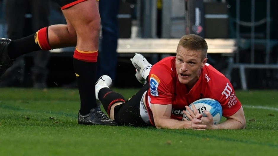 Canterbury Crusaders winger Johnny McNicholl scored two tries in Friday night's win over the Waikato Chiefs in Christchurch