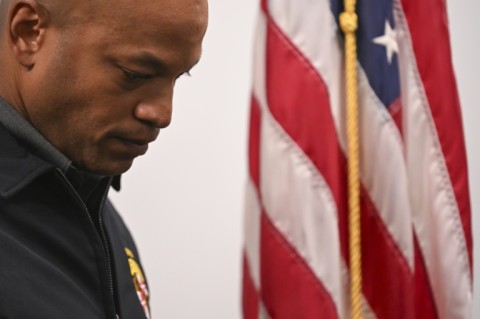 'Our hearts are with the families,' Maryland Governor Wes Moore said of the victims of the collapse of the Key Bridge in Baltimore