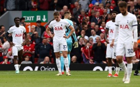 Tottenham's dejected stars were routed by Liverpool