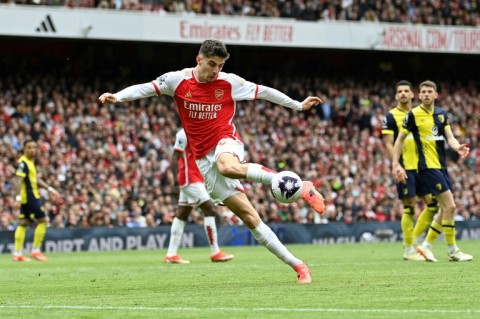 Arsenal's Kai Havertz sparkled against Bournemouth