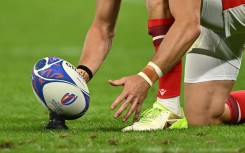 File: A rugby player prepares to kick a penalty. AFP/Sebastien Bozon