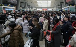 Analysts pointed to data showing a 61 percent year-on-year rise in rail trips made in China during the Lunar New Year holiday as being a positive sign