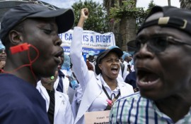 A standoff on the salaries of medical interns is at the centre of doctors' strike