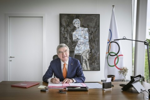 IOC President Thomas Bach tells AFP the future is bright for the Olympics 