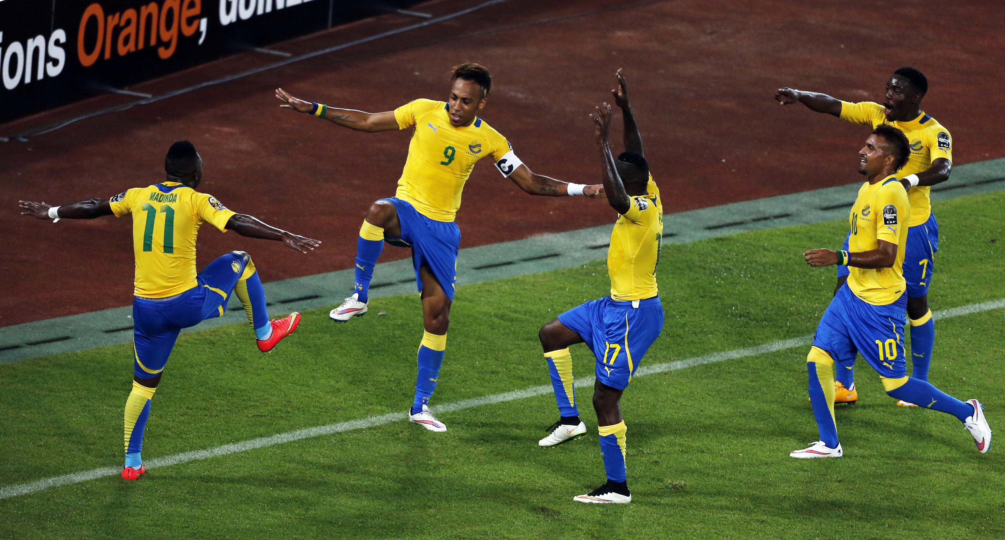 Image result for Aubameyang Gabon goal'