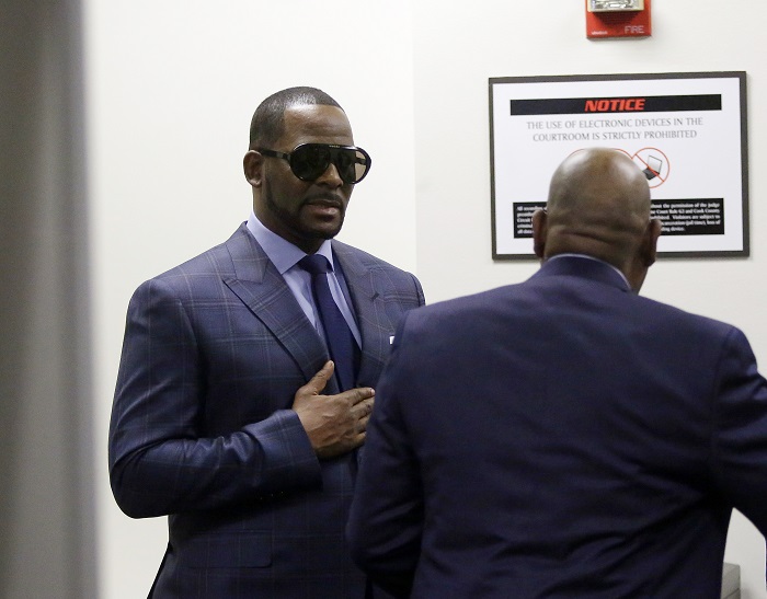 Image result for r kelly at cook county court