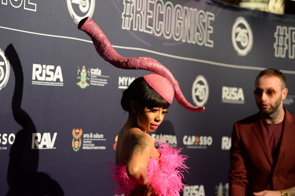 Kelly Khumalo during the 25th annual South African Music Awards (SAMA 25) at Sun City on June 01, 2019.