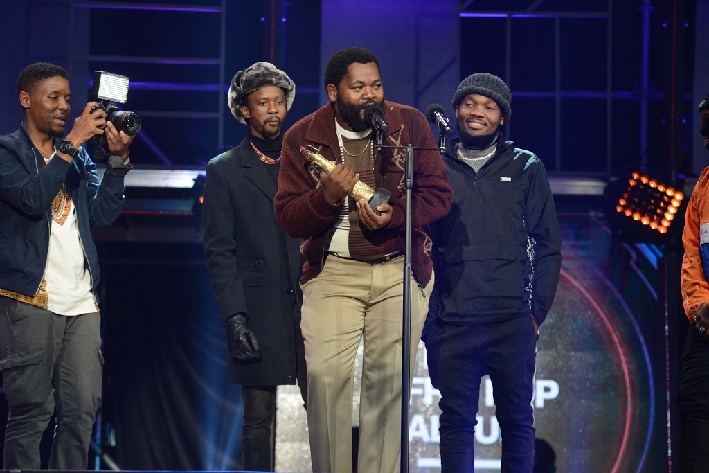 Afro Popo Sjava wins Best Afro Pop Album: Sjava - Umqhele during the 25th annual South African Music Awards (SAMA 25) at Sun City on June 01, 2019.