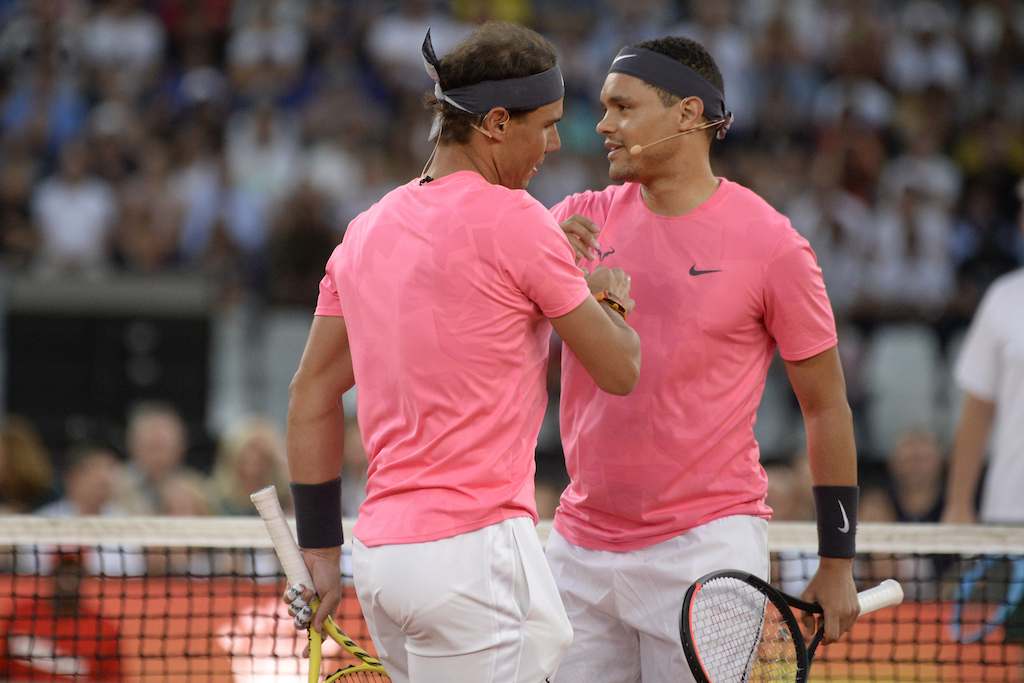IN PICTURES: Federer, Nadal play to record crowd in Cape Town | eNCA