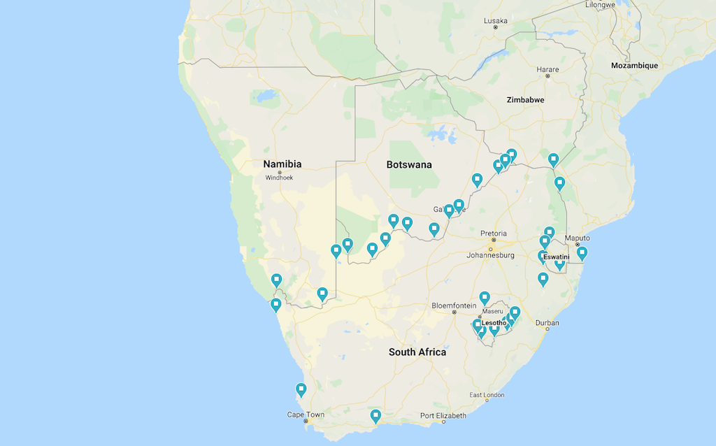 South Africa has closed 35 land ports and two sea ports of entry into the country to control the spread of the COVID-19 virus.