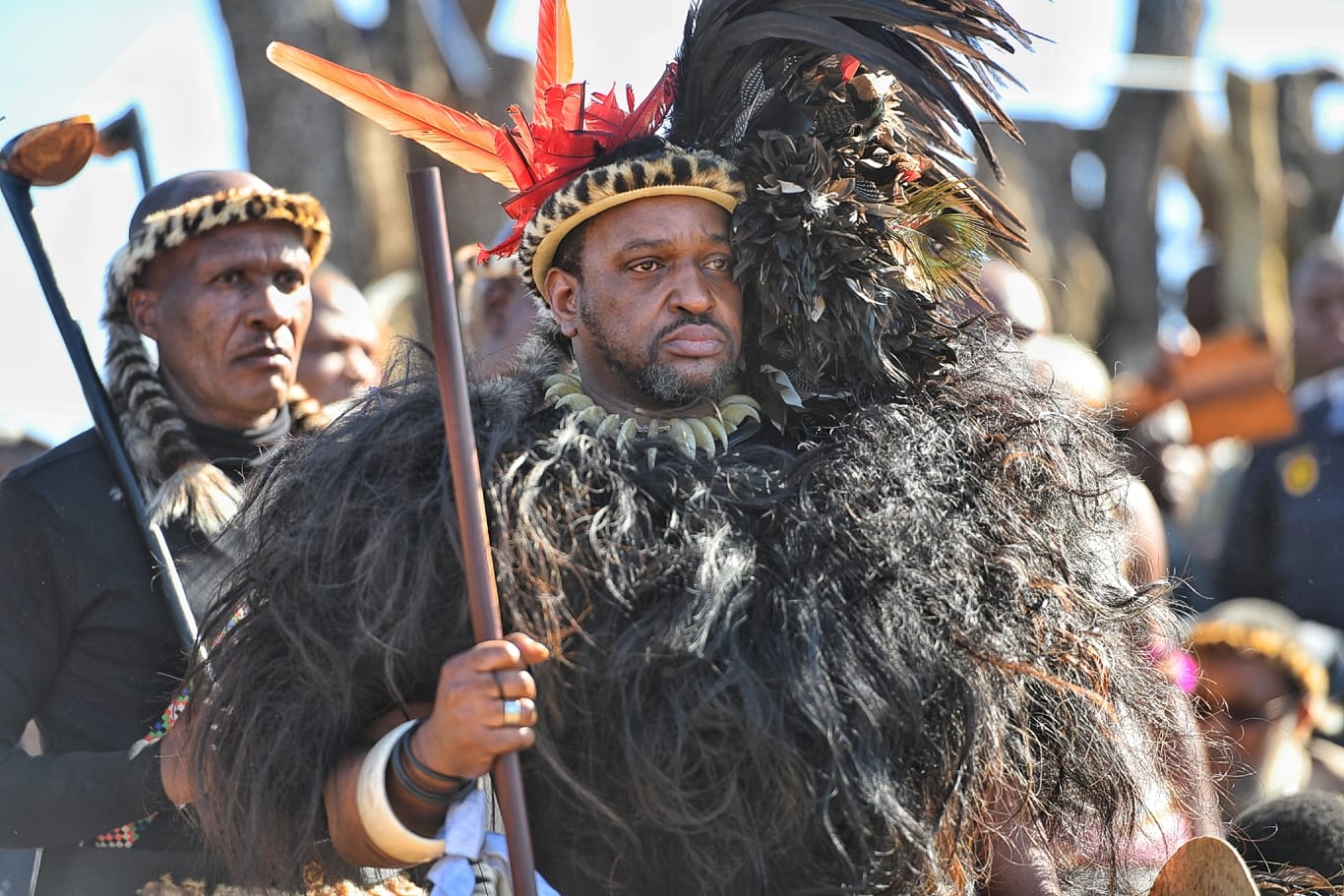 A court sets aside the South African president's recognition of the Zulu  king