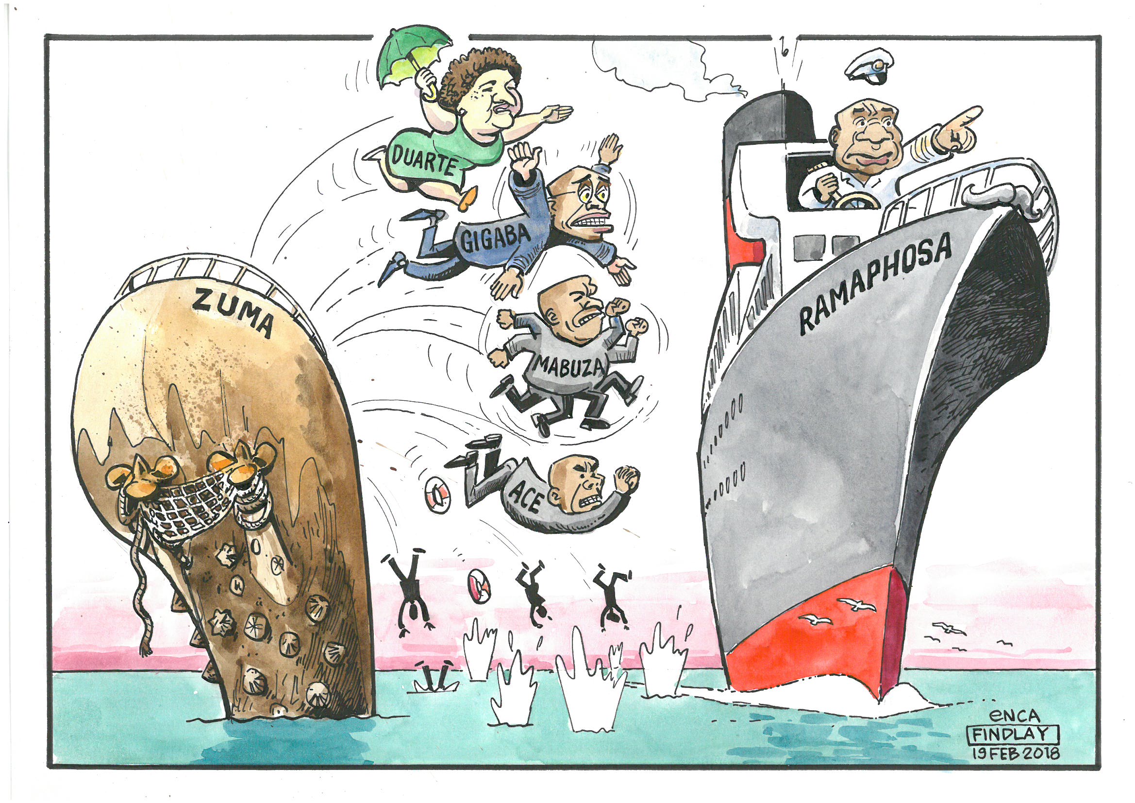 Findlay Jumping Ship Enca