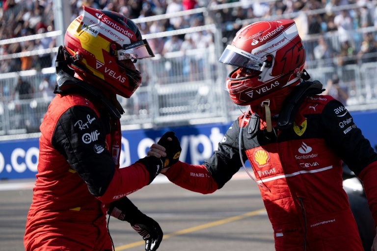 Ferrari's Leclerc grabs pole and praises 'crazy' Miami fans | eNCA