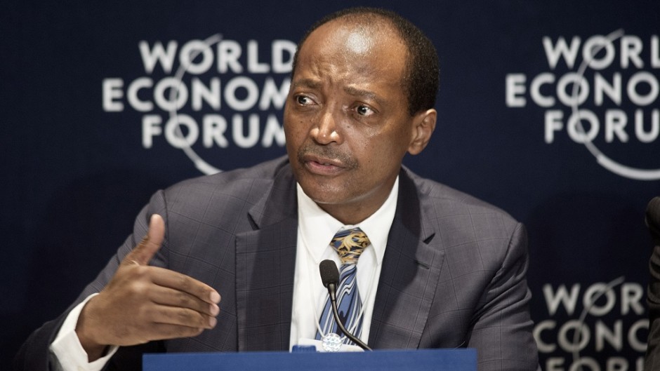 File: Chairman of African Rainbow Minerals Patrice Motsepe 