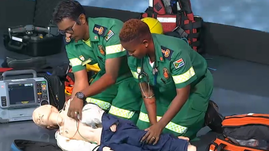 It's reported that at least 1,500 people die from drowning in South Africa annually. At least 500 of these deaths are children under the age of 10 years. (eNCA\Screenshot)