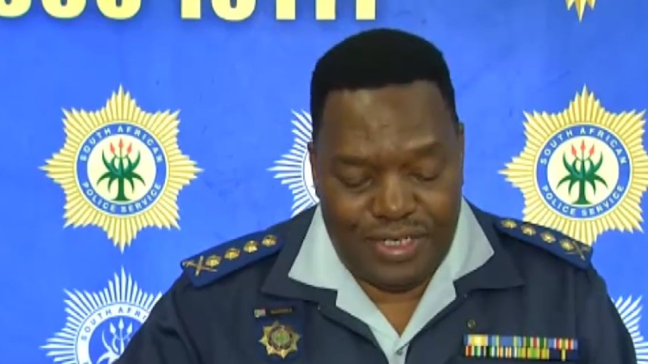Police Commissioner, Fannie Masemola, is promising to scrutinise the VIP Protection Unit. (eNCA\screemshot)