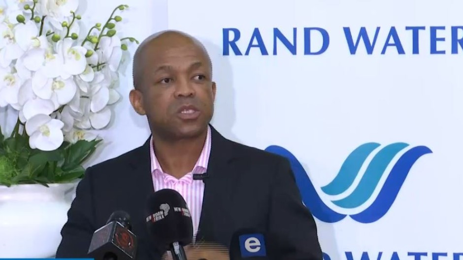 Rand Water CEO Sipho Mosai
