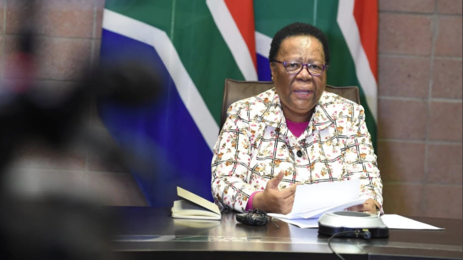 Minister of International Relations and Cooperation Dr Naledi Pandor.