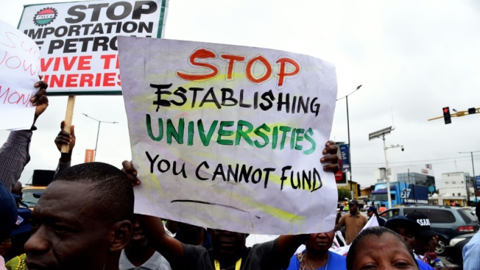 The Nigerian Labour Congress and other affiliated unions have backed the teachers strike