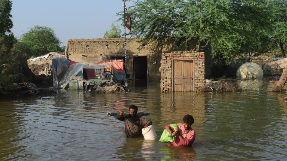Some people in flooded parts of rural Sindh are refusing to evacuate for fear their smallholdings may be snatched by unscrupulous land barons