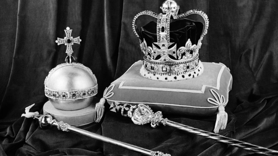 The Crown Jewels are estimated to be worth some £3 billion but only symbolically belong to the British monarch