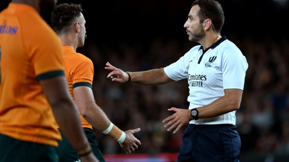 French referee Mathieu Raynal's controversial call ended Australia's hopes
