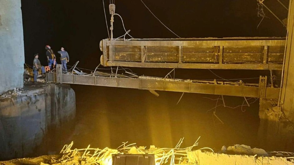 Attacks damaged a dam and saw dozens of homes flooded in the President Zelensky's hometown of Kryvyi Rih 