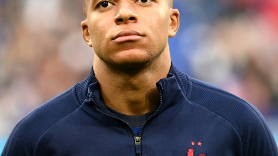 Kylian Mbappe refused to take part in a photo shoot on Monday amid a row over image rights