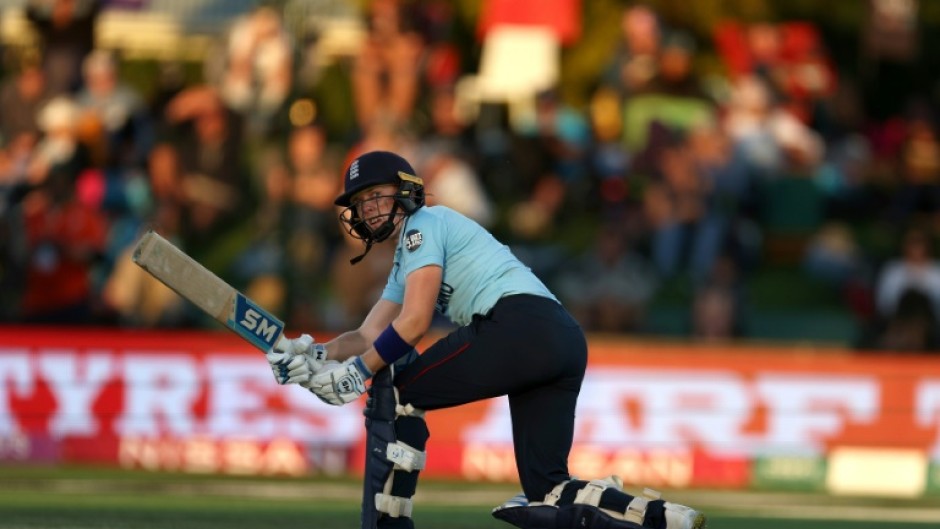 England's captain Heather Knight 