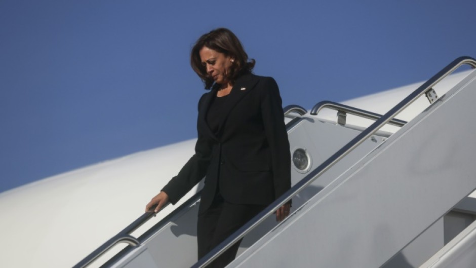 US Vice President Kamala Harris arrived in Japan to attend Abe's funeral
