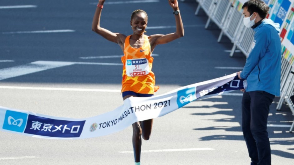 Brigid Kosgei has withdrawn from Sunday's London marathon