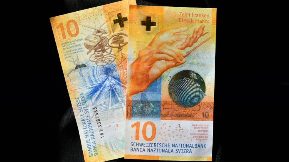 Seen as a safe haven, the Swiss franc briefly hit a high of 0.94 francs to the euro on Monday following the Italian general election