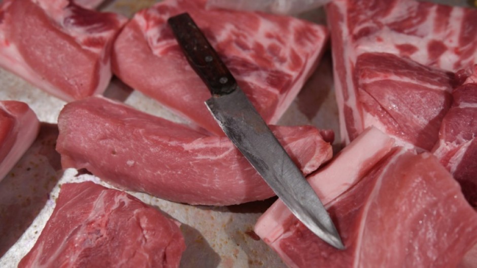 The average person in China eats more than 25 kilogrammes of pork per year