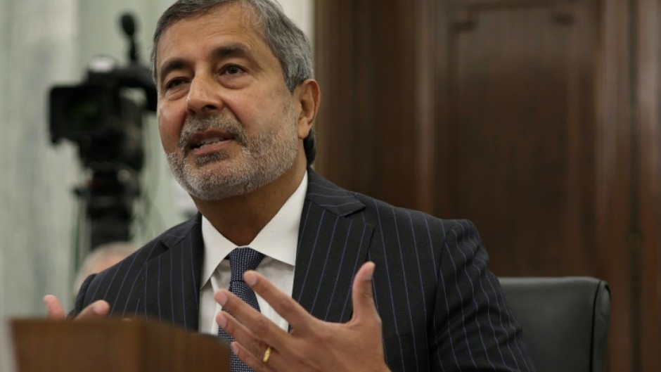 CEO of Micron Sanjay Mehrotra testified in March in Congress on the need for federal investment for semiconductor manufacturing 