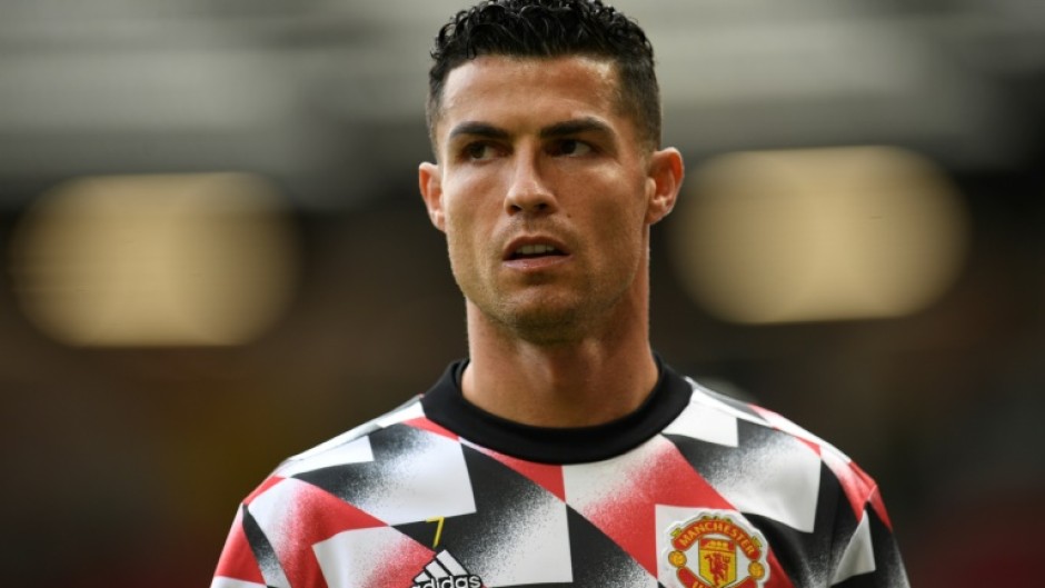 Cristiano Ronaldo was left out of Manchester United's starting line-up against Manchester City