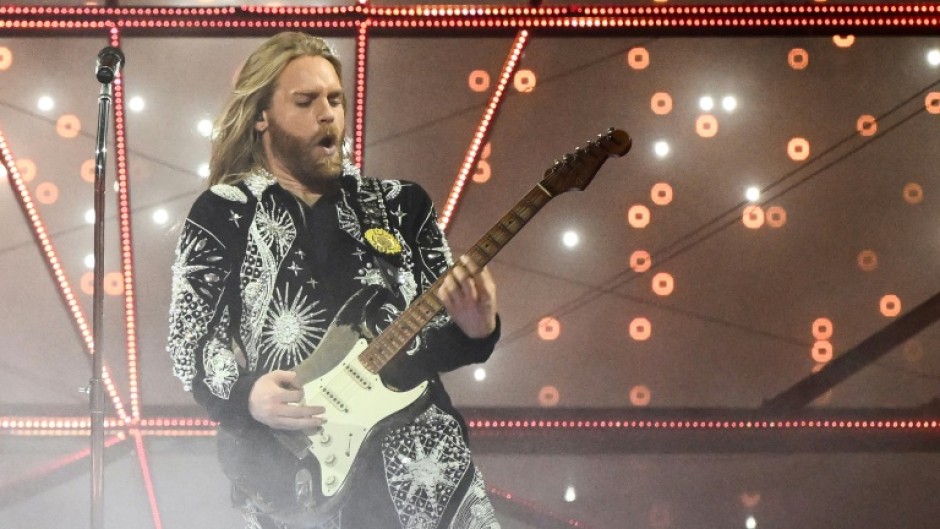 Britain's entrant Sam Ryder came second in Turin with his quirky song 'Space Man'