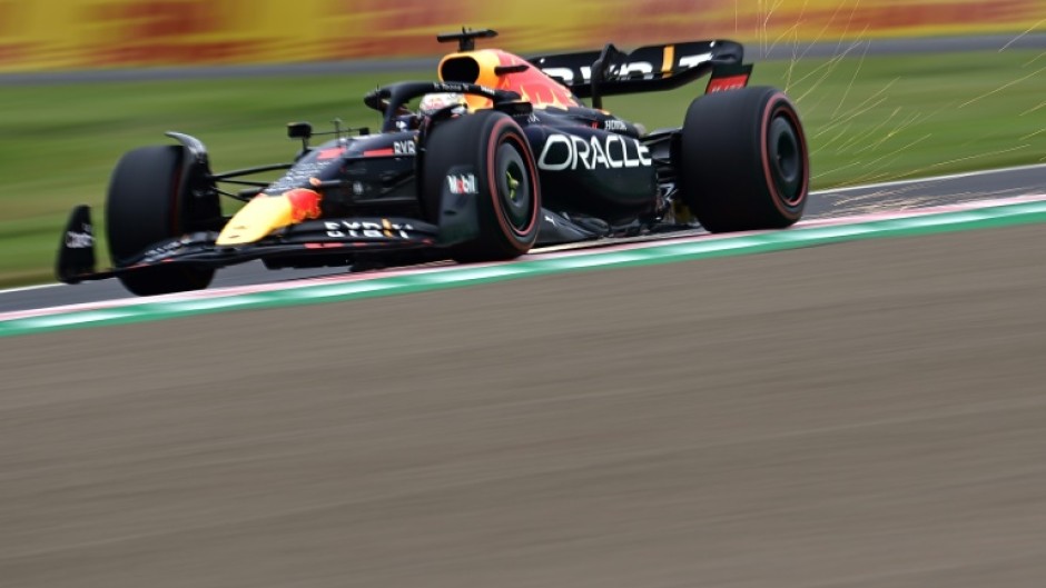 Max Verstappen topped the timesheets in third practice