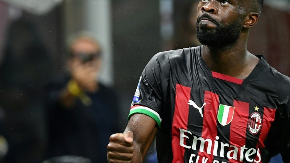 Fired up - AC Milan's English defender Fikayo Tomori meets former club Chelsea in the San Siro