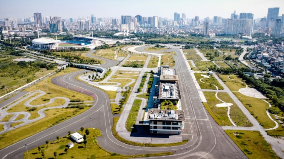 Hanoi's motor race circuit lies largely abandoned while hopes fade that Vietnam's capital will ever host a Formula One grand prix
