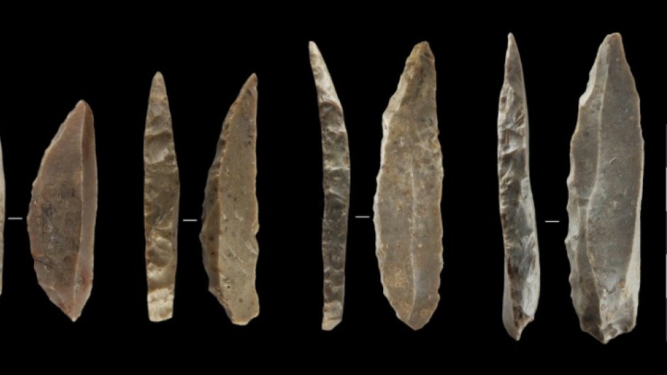 Distinctive stone knives believed to have been made by some of the last Neanderthals in France and northern Spain