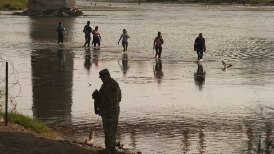 Hundreds of thousands of people have tried to cross into the United States over its southern border in the last year