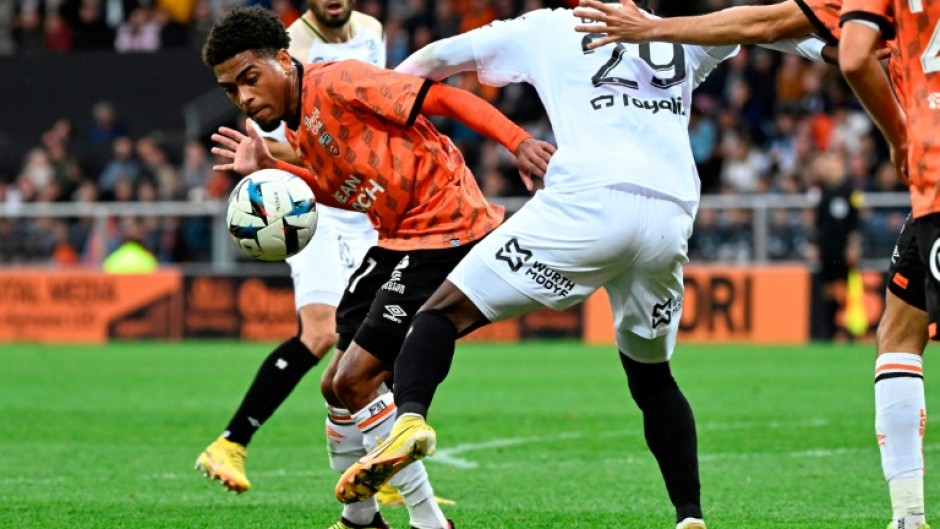 Lorient's club-record run of six straight Ligue 1 wins came to an end