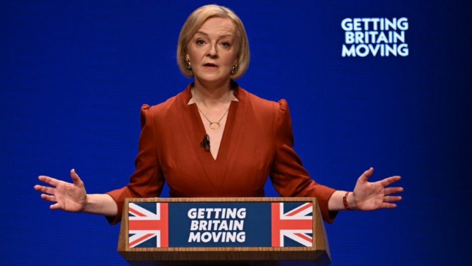 British Prime Minister Liz Truss shredded her tax-slashing budget after it sparked market chaos 