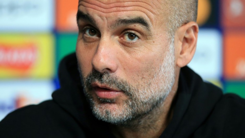 Manchester City manager Pep Guardiola