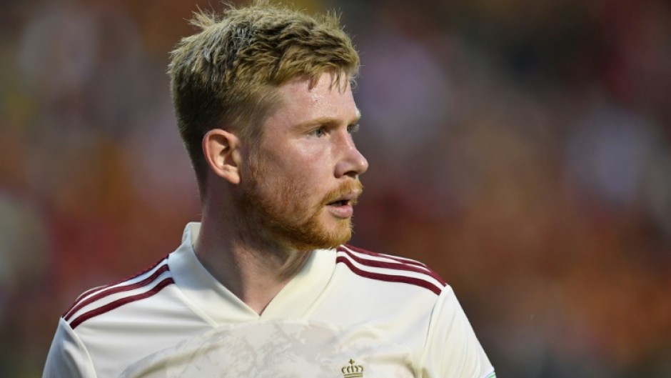 Belgium's Kevin De Bruyne 