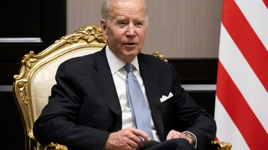 President Joe Biden warned of an "urgent" climate crisis