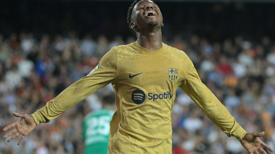 Barcelona's Ansu Fati has four caps for Spain but has been left out of recent matches