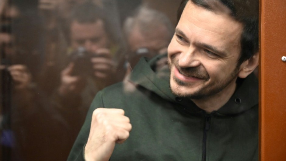 Ilya Yashin was jailed for criticising Russia's military operation in Ukraine